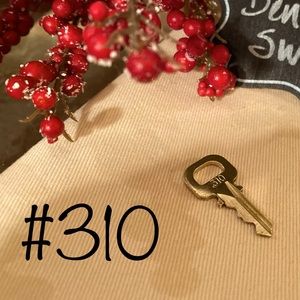 Authentic Louis Vuitton LV Key for Lock #310